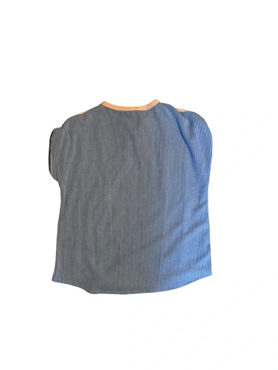 Color Block Ribbed Knit Henley - Picture 2 of 7